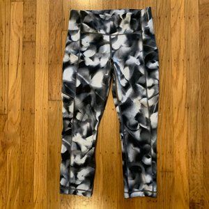 Lululemon Wunder Under HiRise Blk/Wht (EUC SZ4)